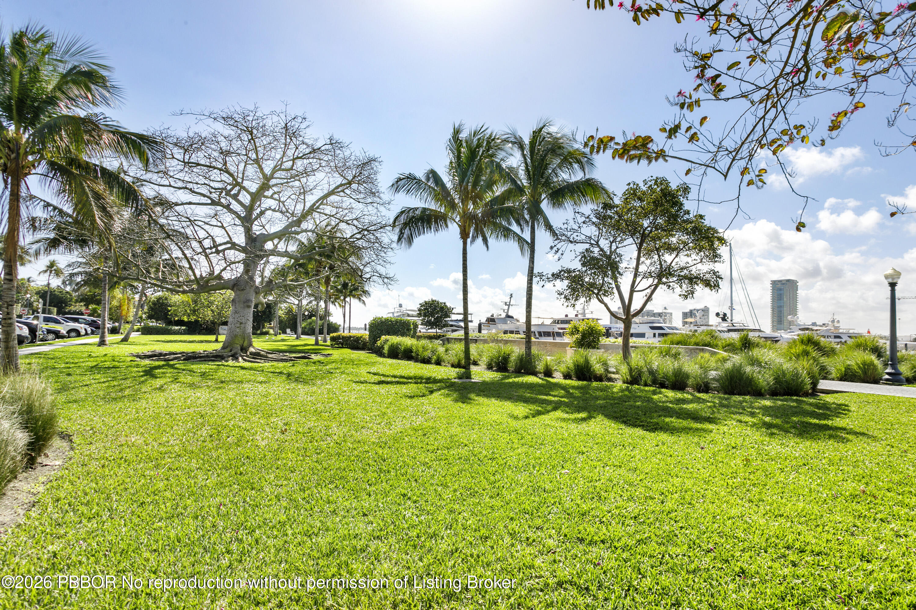 380 Cocoanut Row, Unit 1 Palm Beach, FL 33480 - Photo 24 of 32 a view of a park with palm trees
