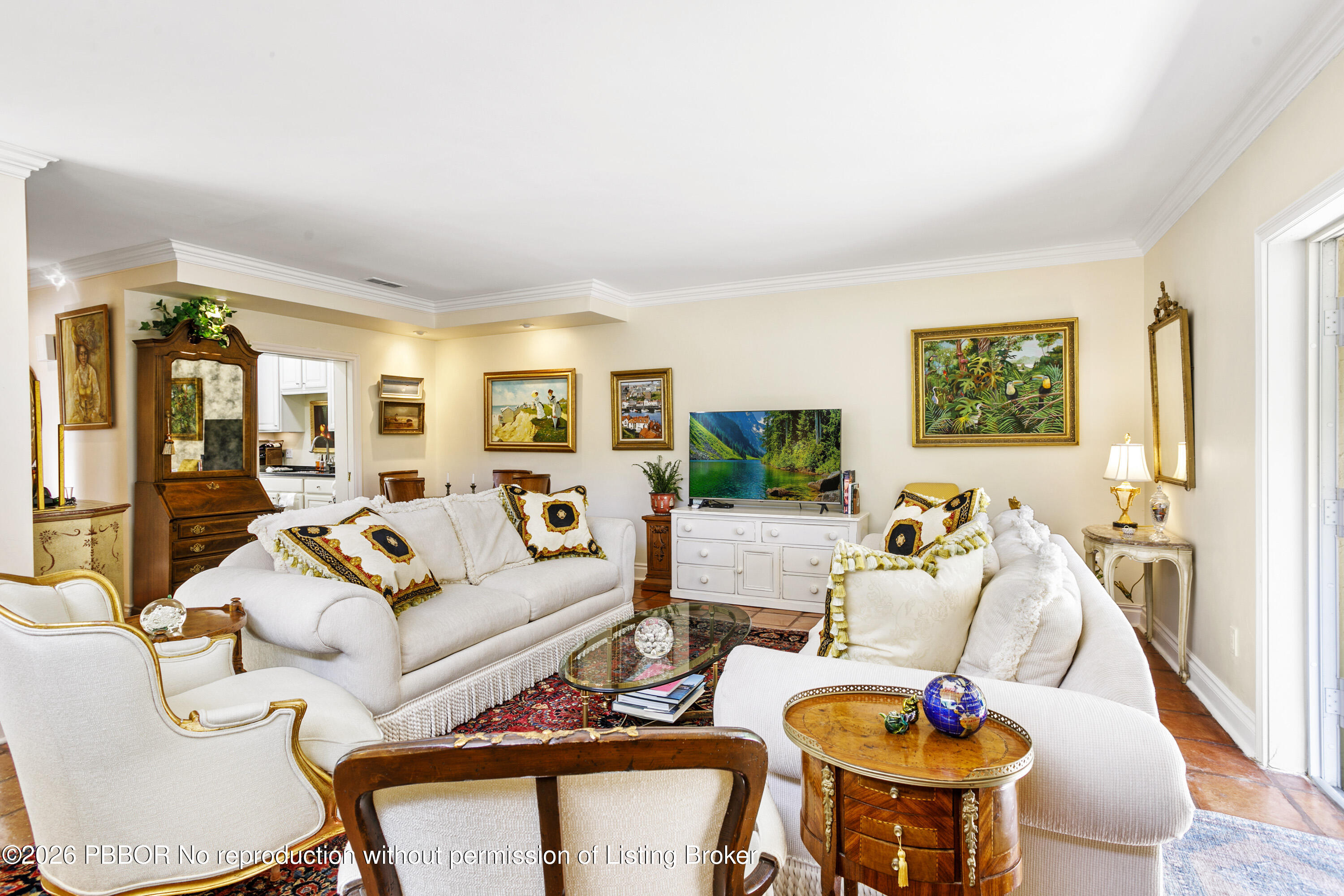 380 Cocoanut Row, Unit 1 Palm Beach, FL 33480 - Photo 5 of 32 a living room with furniture and a wooden floor