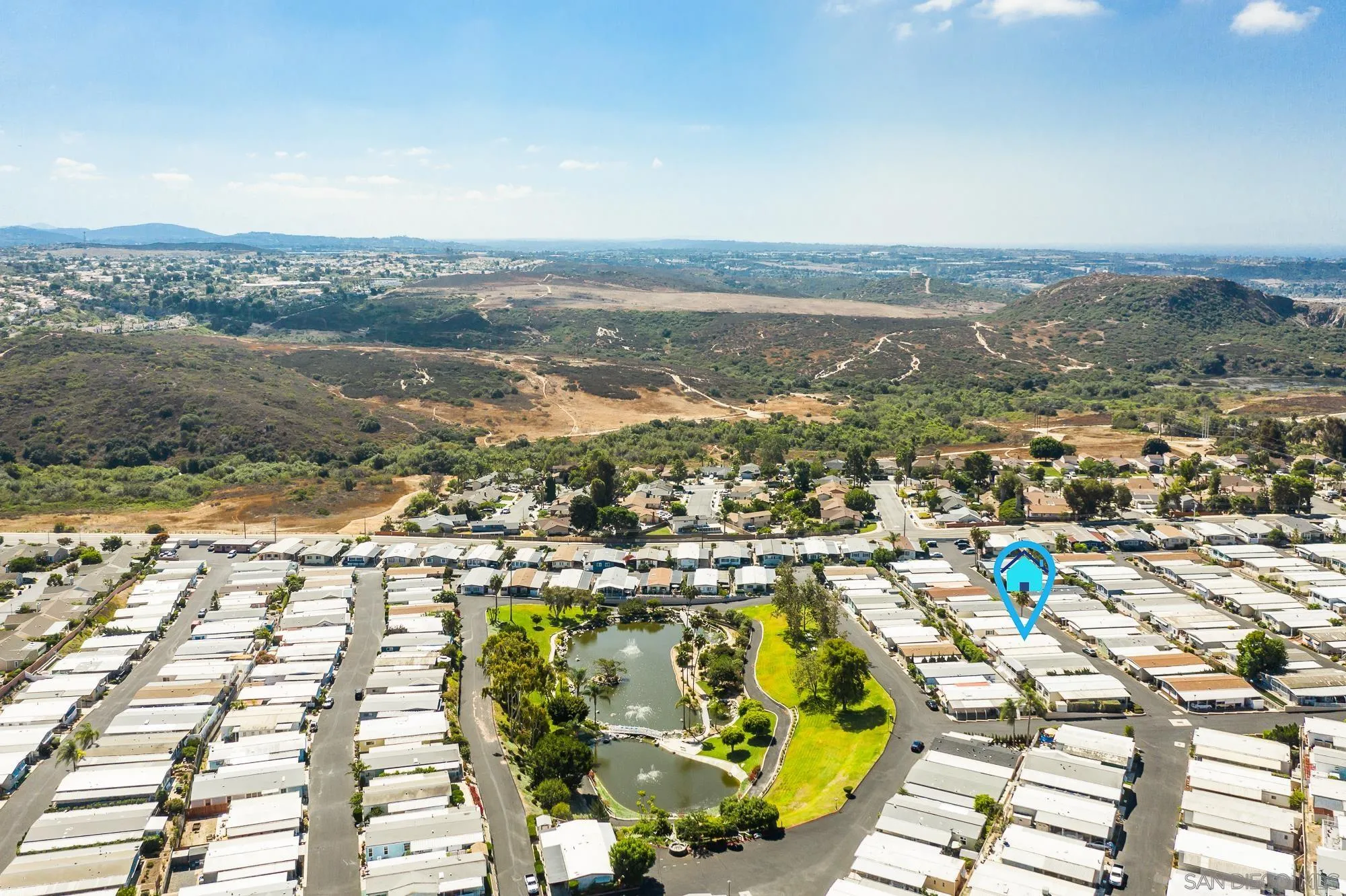 262 Brookside Lane Oceanside, CA 92056 - Photo 23 of 43 a view of a city
