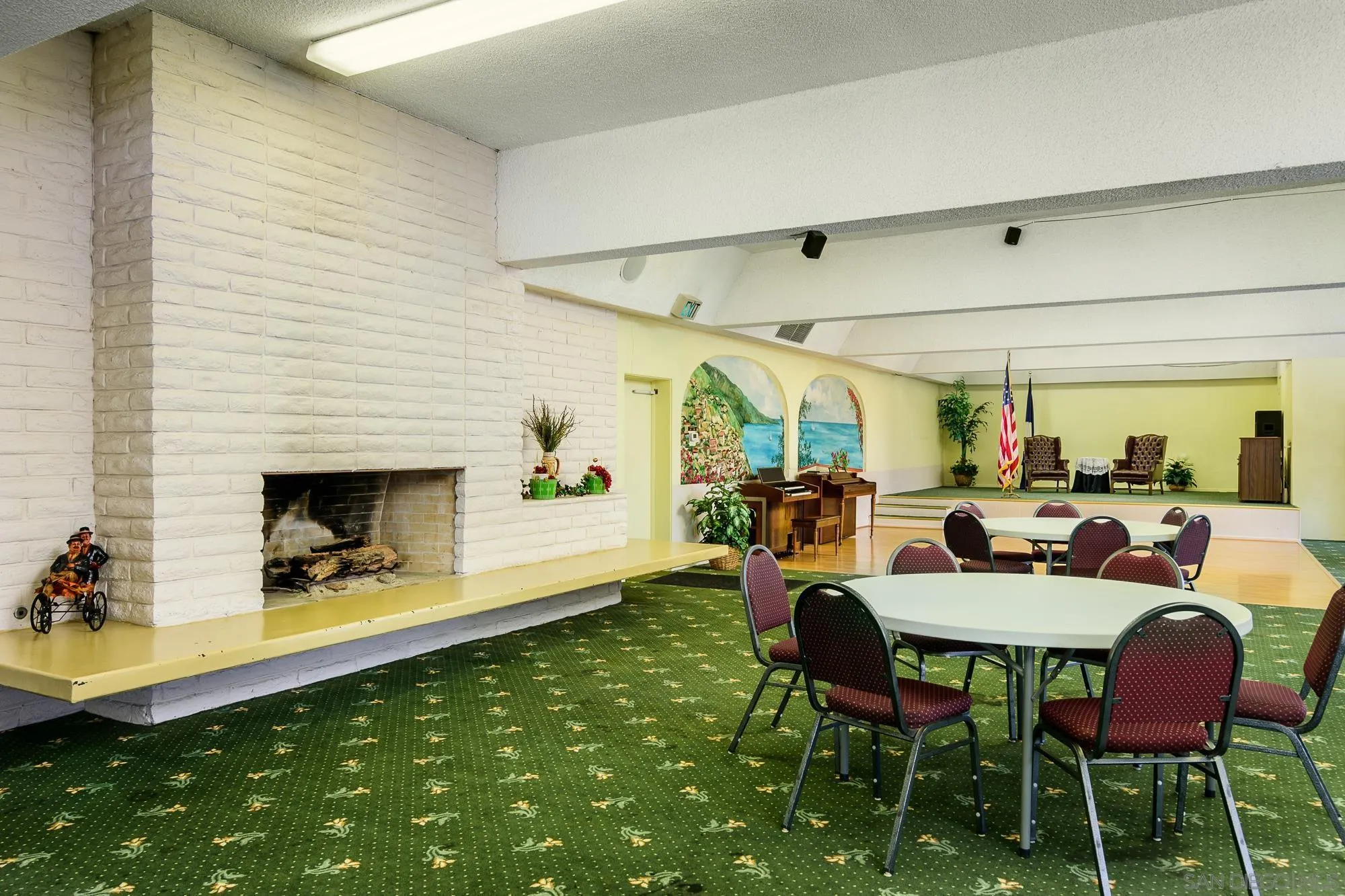 262 Brookside Lane Oceanside, CA 92056 - Photo 39 of 43 a outdoor living space with furniture and a fireplace