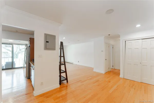 a view of empty room