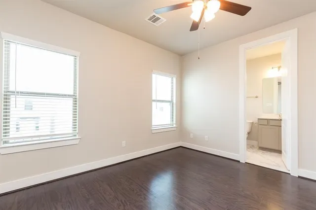 a close view of closet