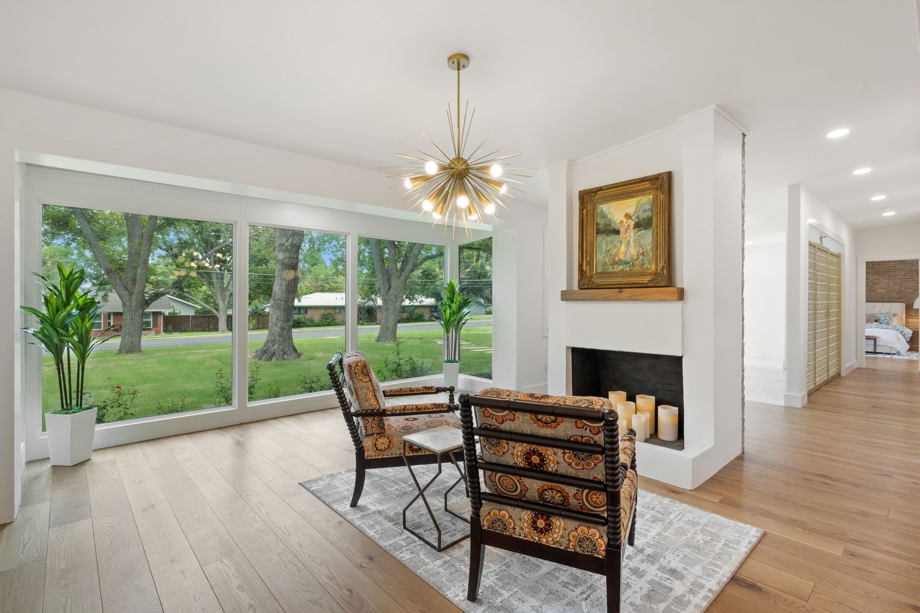 1503 East 15th Street Georgetown, TX 78626 - Photo 5 of 40 a dining room with furniture and a floor to ceiling window