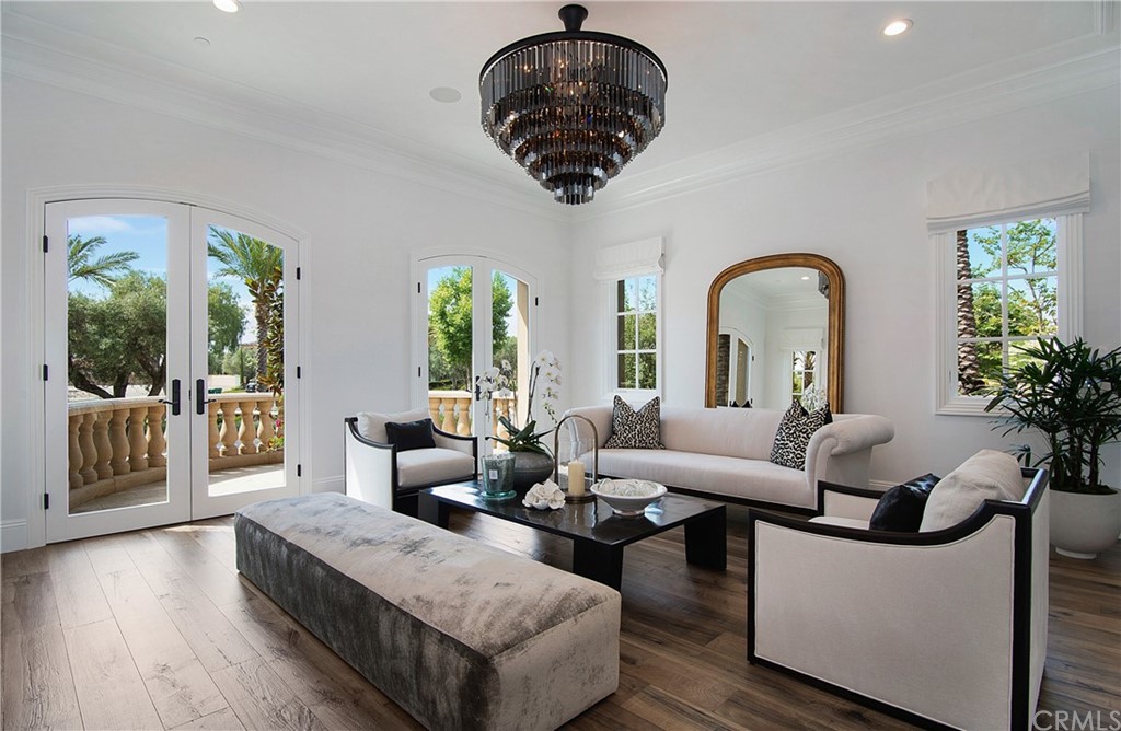 7 Rickie Lane Ladera Ranch, CA 92694 - Photo 13 of 36 a living room with furniture and wooden floor