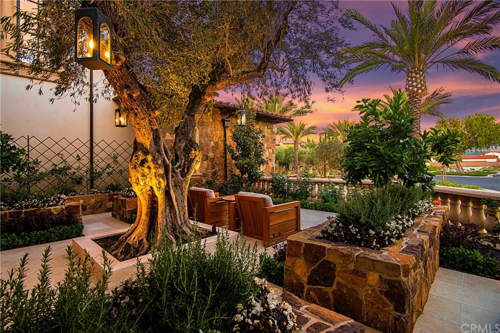 7 Rickie Lane Ladera Ranch, CA 92694 - Photo 30 of 36 a garden view with a seating space