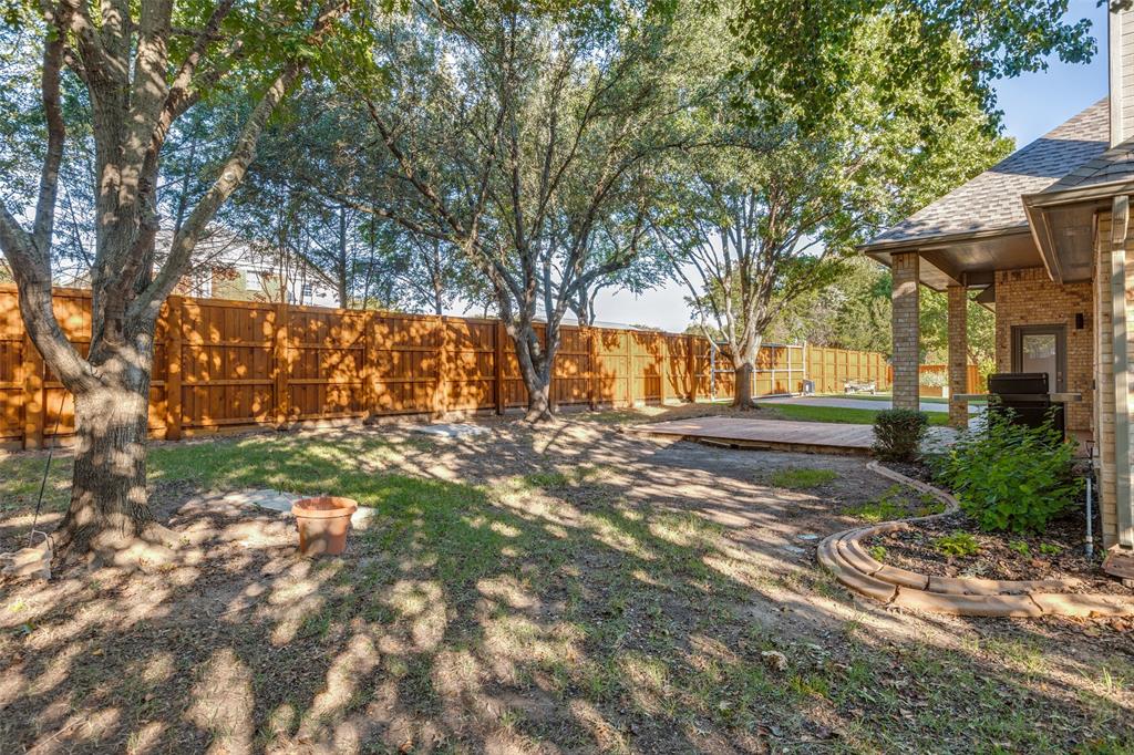 847 Turquoise Point Rockwall, TX 75032 - Photo 25 of 34 a view of yard with trees