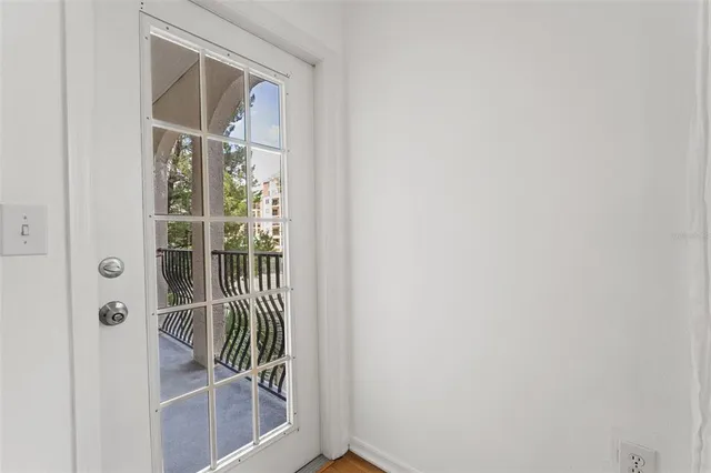 a view of a city with tall buildings