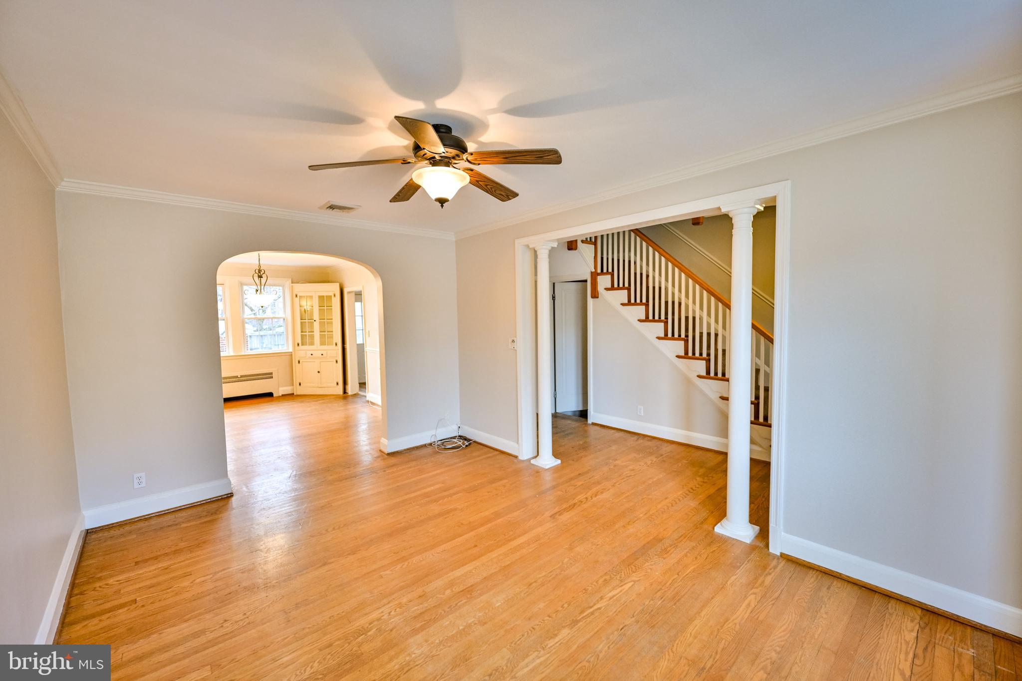207 Murdock Road Baltimore, MD 21212 - Photo 7 of 45 living room w/HW floors