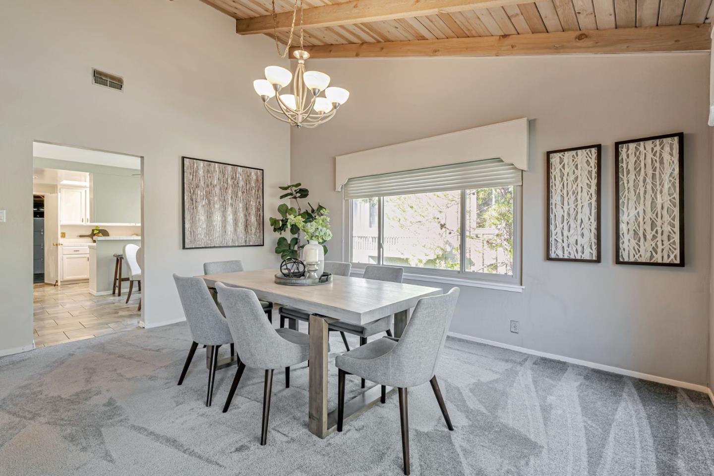 42 Weepingridge Court San Mateo, CA 94402 - Photo 17 of 45 a view of a dining room with furniture and window