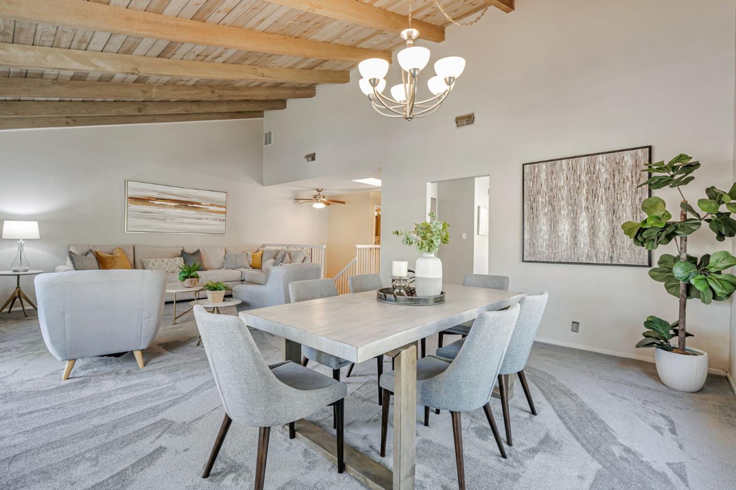 42 Weepingridge Court San Mateo, CA 94402 - Photo 19 of 45 a view of a dining room with furniture and wooden floor