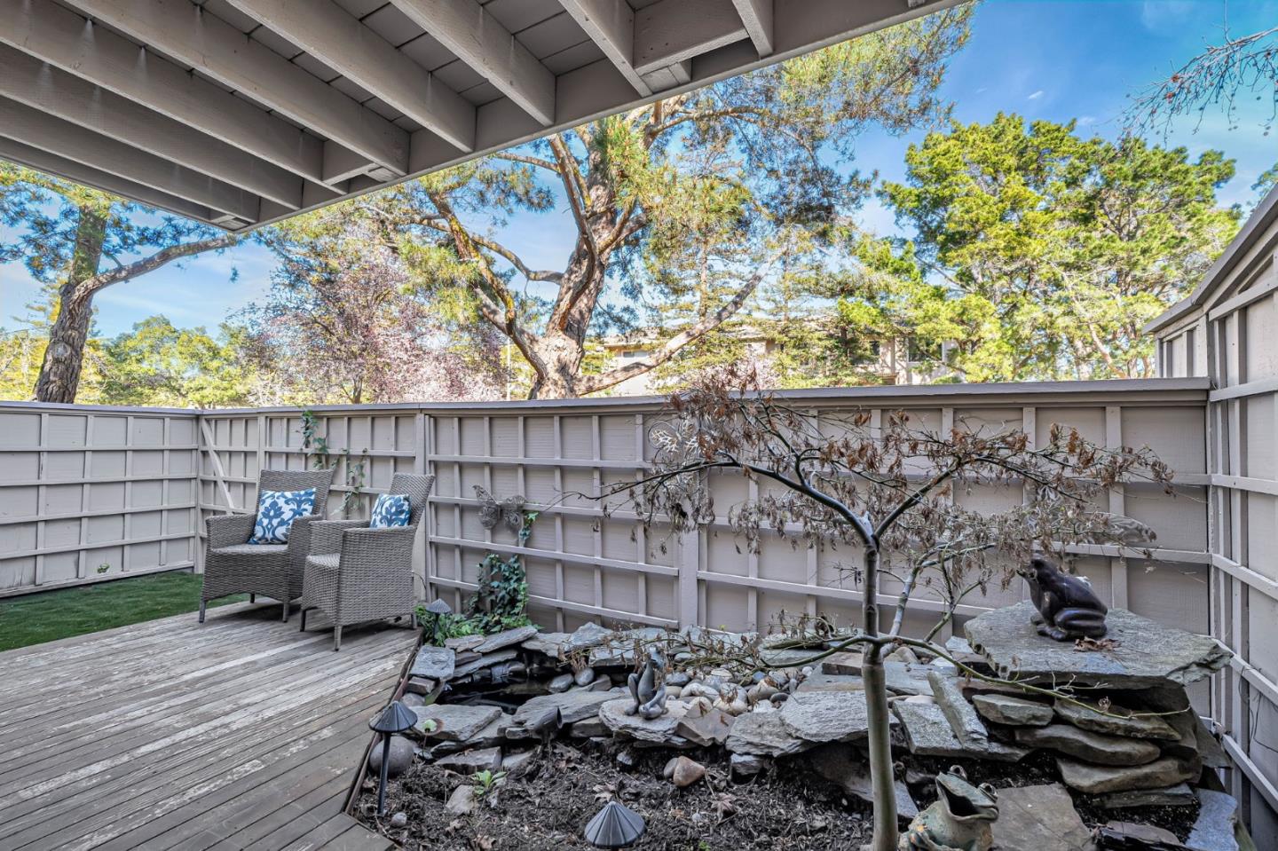 42 Weepingridge Court San Mateo, CA 94402 - Photo 41 of 45 a room with water heater and wooden walls