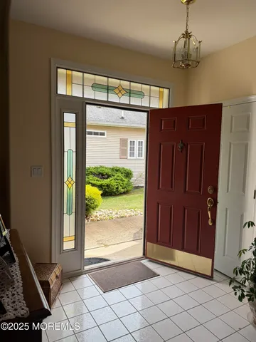 a view of an entryway