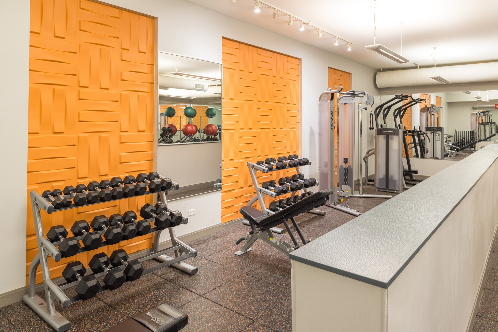 255 North Addison Avenue, Unit 439 Elmhurst, IL 60126 - Photo 13 of 23 a view of a room with gym equipment