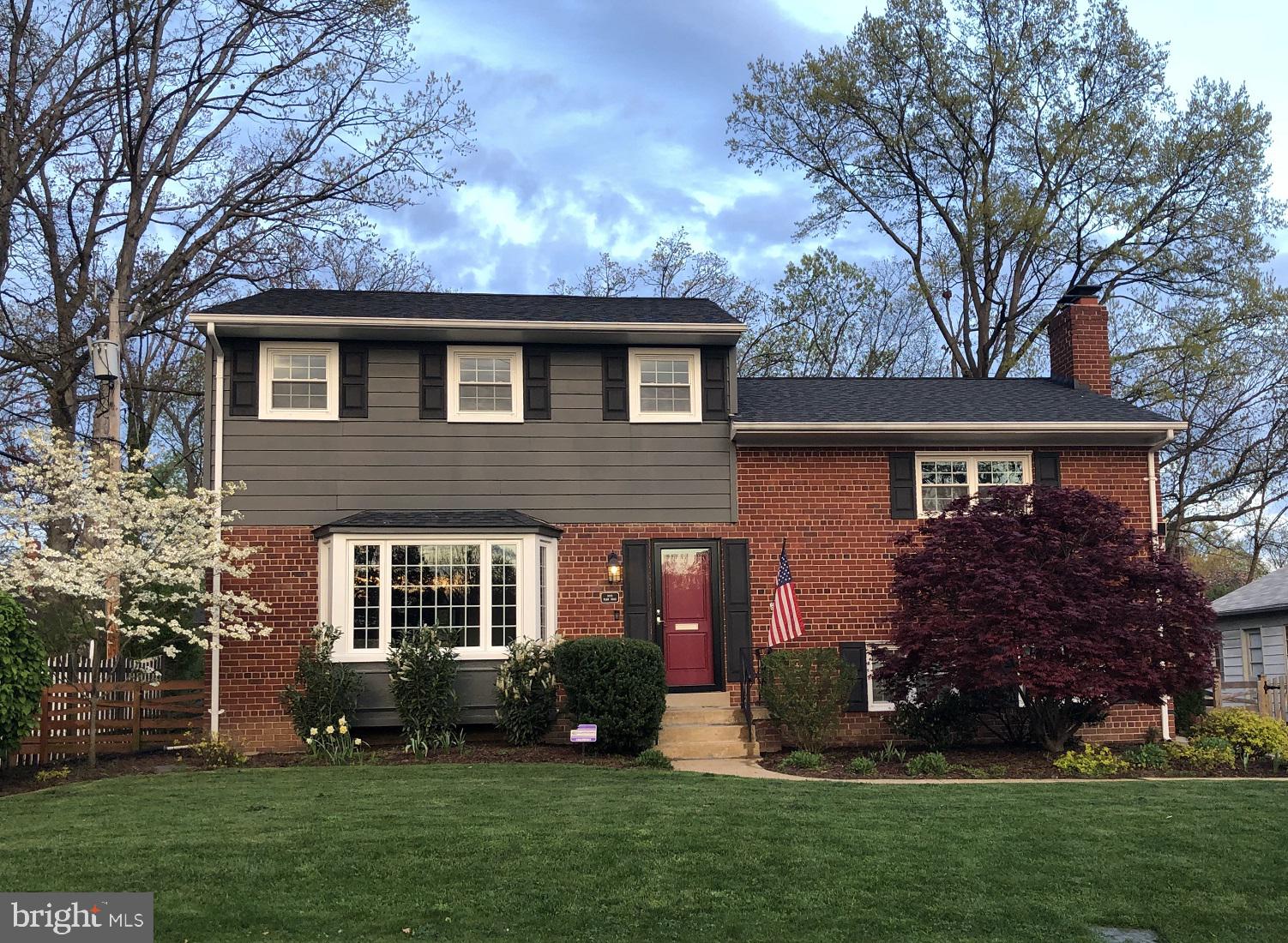 3005 Farm Road Alexandria, VA 22302 - Photo 1 of 59 front view of a house with a yard