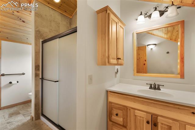 334 Pulver Road Lake George, CO 80827 - Photo 34 of 50 bathroom in cabin 2