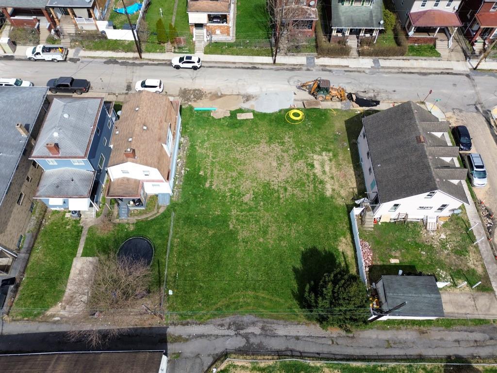 0 Russellwood Avenue McKees Rocks, PA 15136 - Photo 1 of 5 an aerial view of a house with garden space and street view