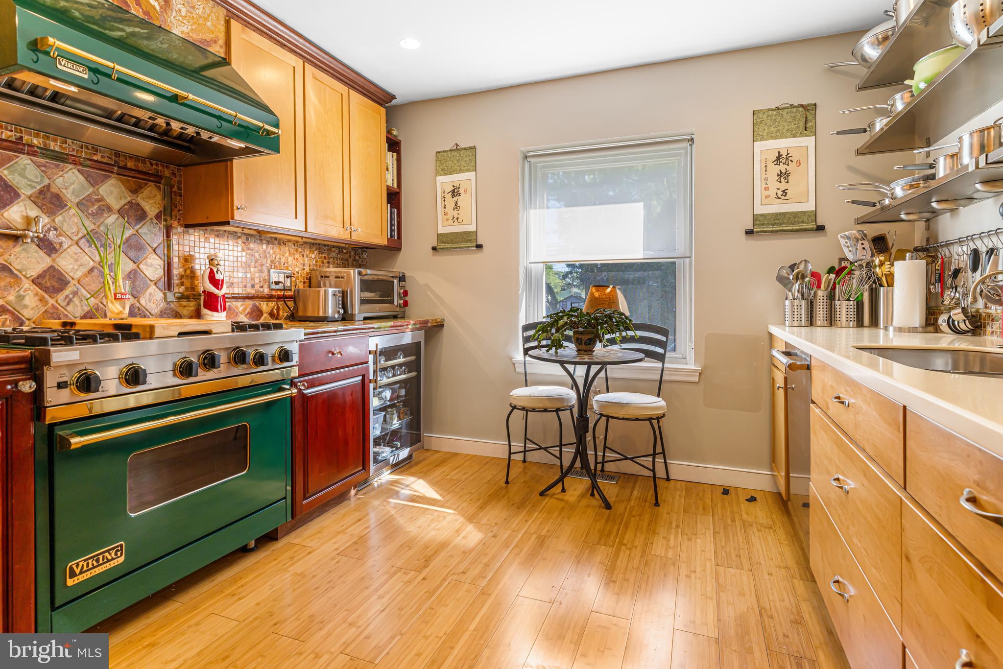 2908 Old Welsh Road Willow Grove, PA 19090 - Photo 11 of 47 Commercial Viking Range w/ Hood wine refrigerater