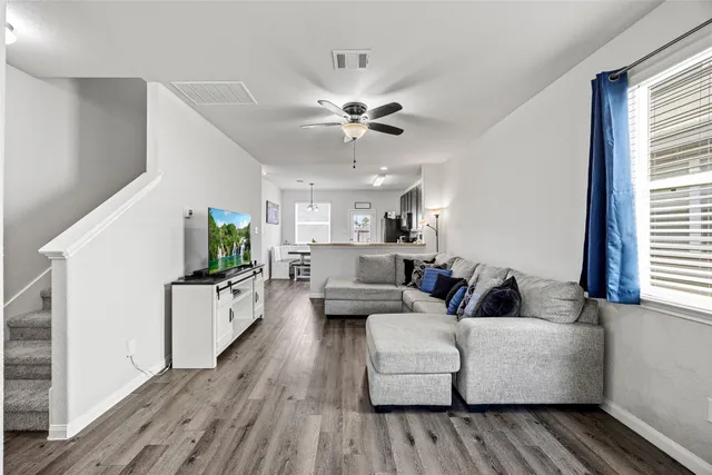 wooden floor in a gallery