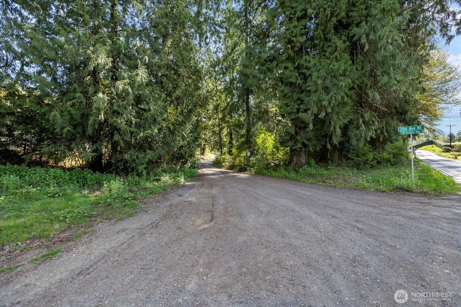 -xx Menzel Lake Road Granite Falls, WA 98252 - Photo 5 of 31 a view of a dirt road with trees in the background