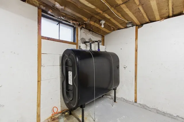 a view of storage and utility room