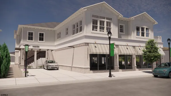 a building with street view