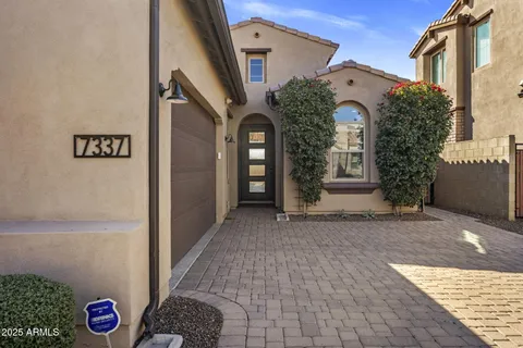 a view of a front door of the house