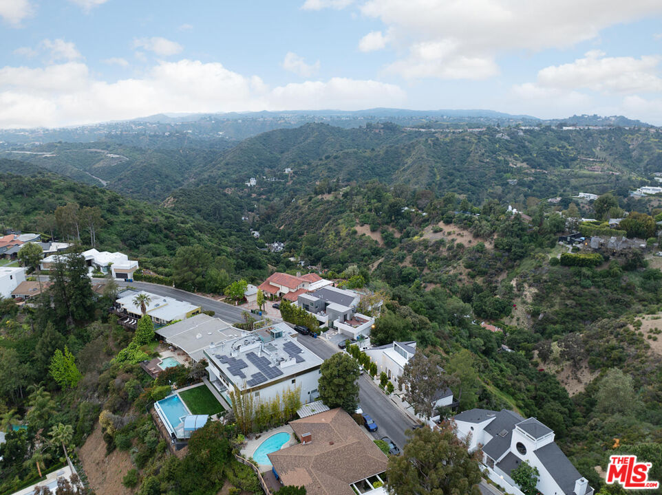 9645 Highridge Drive Beverly Hills, CA 90210 - Photo 29 of 29 an aerial view of multiple house