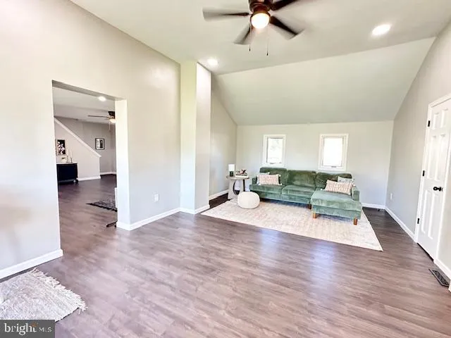 a view of a living room