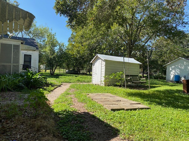 503 Main Street Garwood, TX 77442 - Photo 21 of 24 a view of a house with backyard and garden