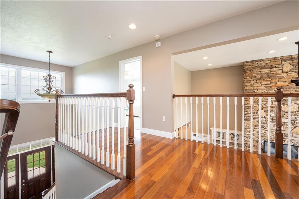 121 Stoney Springs Road Greensburg, PA 15601 - Photo 28 of 45 a view of a hallway with wooden floor
