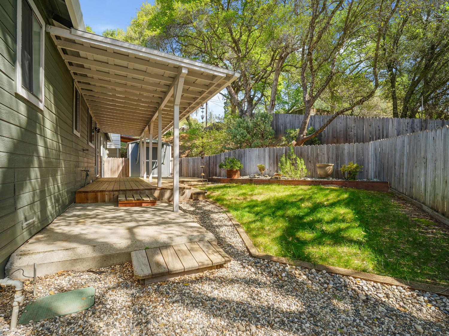 2401 Roxana Street Placerville, CA 95667 - Photo 29 of 45 a view of a backyard