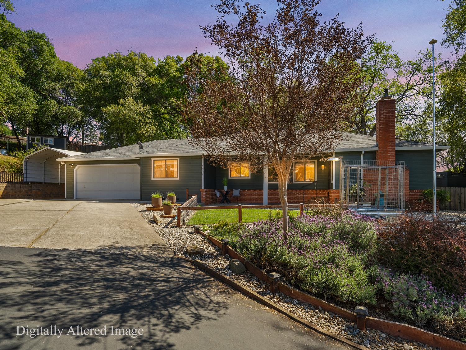 2401 Roxana Street Placerville, CA 95667 - Photo 44 of 45 a front view of a house with garden