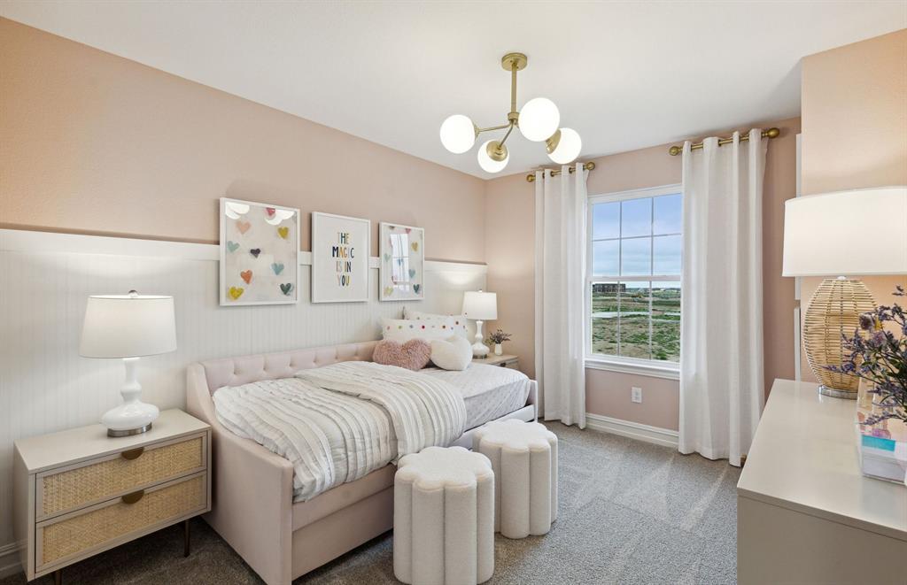 3908 Norwood Road Little Elm, TX 75068 - Photo 15 of 17 Spacious secondary bedroom with large windows