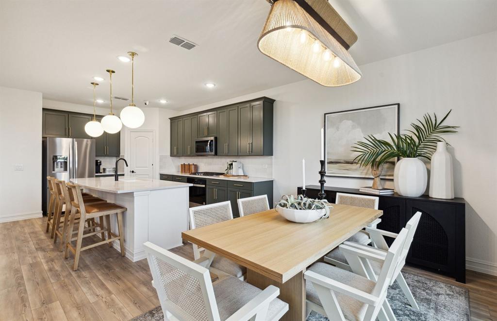 3908 Norwood Road Little Elm, TX 75068 - Photo 5 of 17 Dining nook off kitchen with large windows