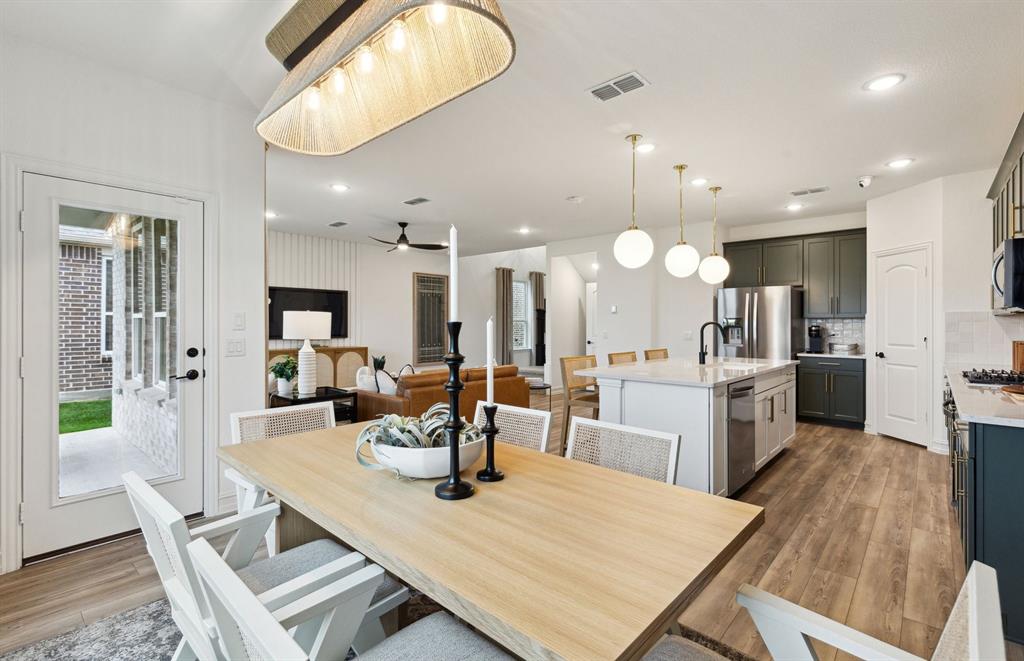 3908 Norwood Road Little Elm, TX 75068 - Photo 6 of 17 Dining nook off kitchen with large windows