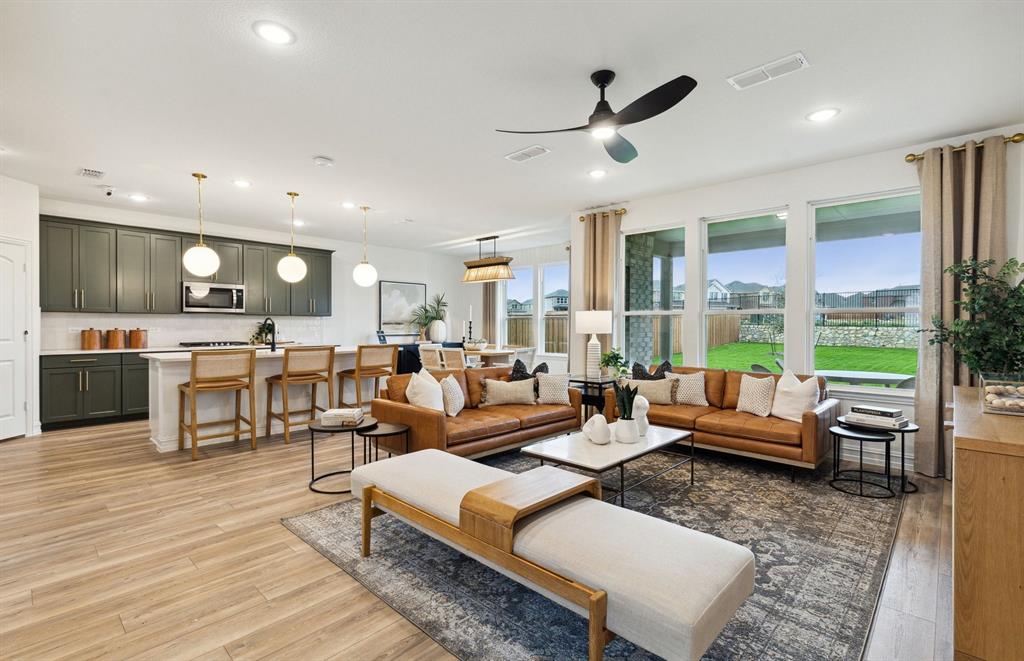 3908 Norwood Road Little Elm, TX 75068 - Photo 9 of 17 Open concept throughout main living areas