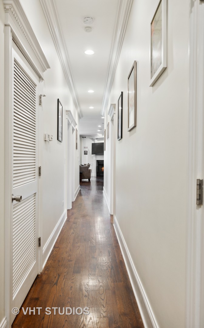 4880 North Clark Street, Unit 2B Chicago, IL 60640 - Photo 7 of 15 a view of hallway with stairs