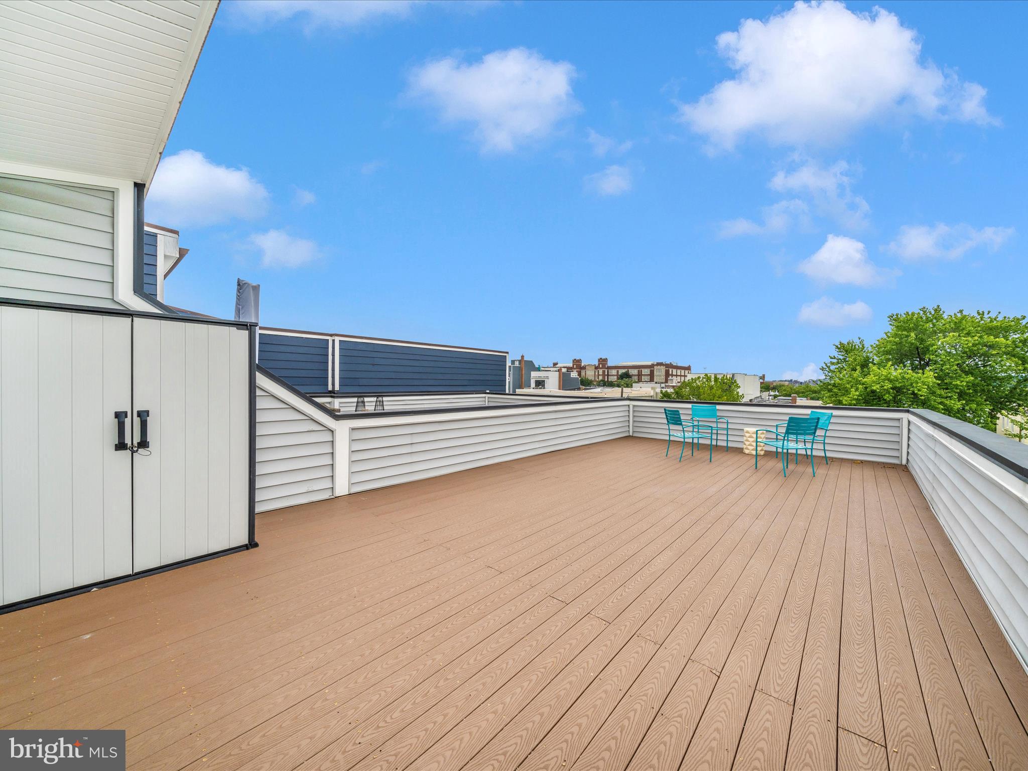 1826 Independence Avenue Southeast, Unit 4 Washington, DC 20003 - Photo 32 of 53 a view of a balcony with wooden floor