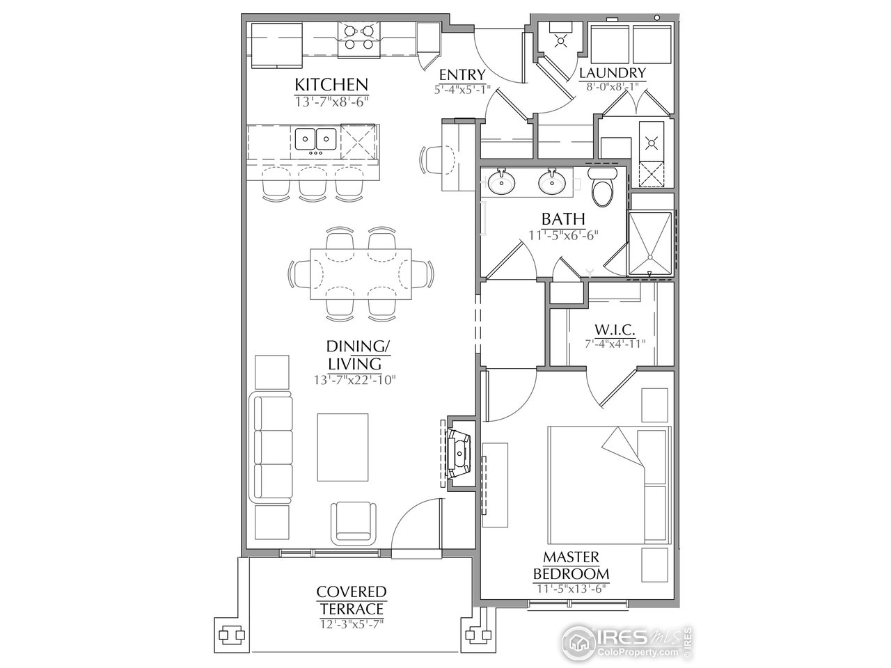 235 High Point Drive, Unit 204 Longmont, CO 80504 - Photo 22 of 22 Floor plans