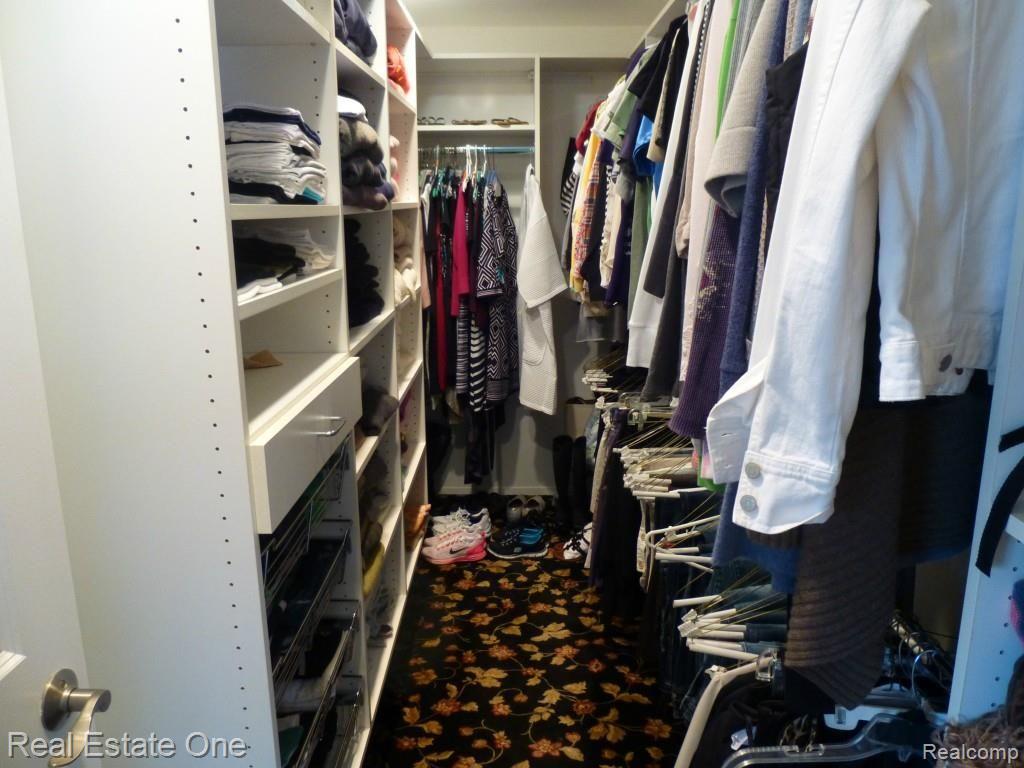 35124 Spring Hill Road Farmington, MI 48331 - Photo 16 of 27 customized walk in master bedroom closet
