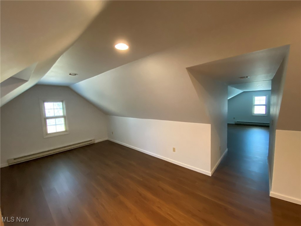 8405 Dines Road Novelty, OH 44072 - Photo 31 of 45 646 Sq Feet of bonus space located over the three car plus garage is drywall finished with Canyon Select vinyl plank flooring...ready to be whatever you need. Private entrance is located in the garage. This space could be connected to the upstairs bedrooms, if desired.