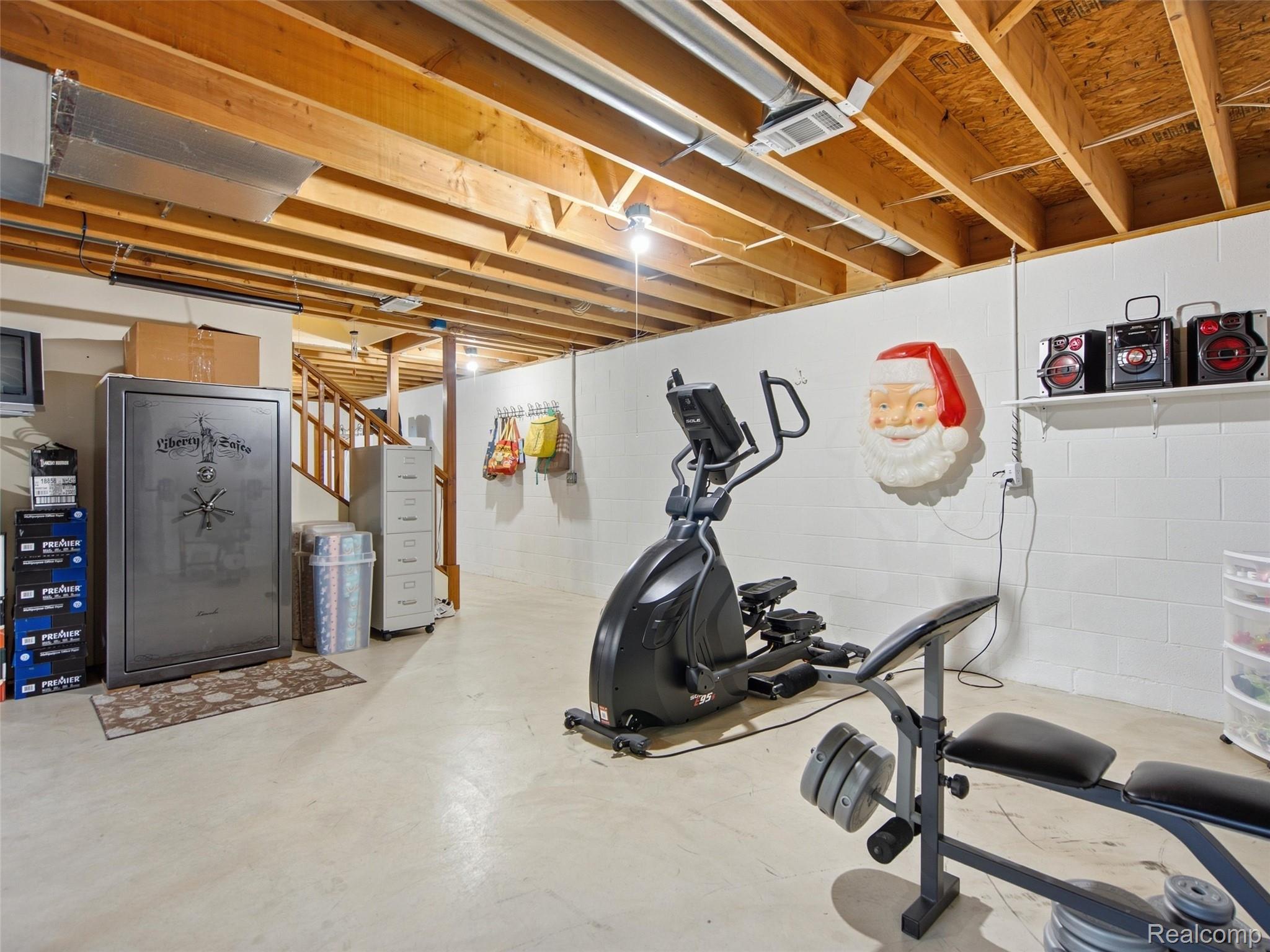 5449 Lum Road Attica, MI 48412 - Photo 63 of 82 Exercise room in Basement