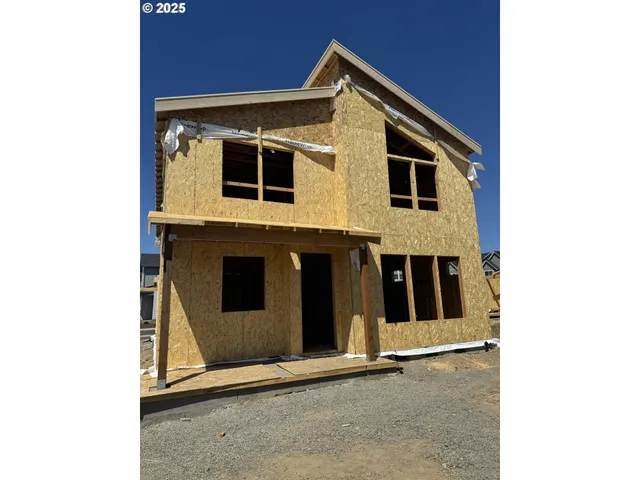 a front view of a house with windows