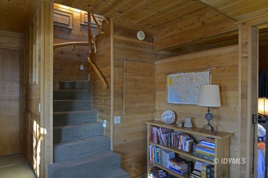 54100 North Ridge Drive Idyllwild, CA 92549 - Photo 10 of 16 Stairwell leading to upstairs
