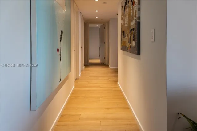 a view of a hallway