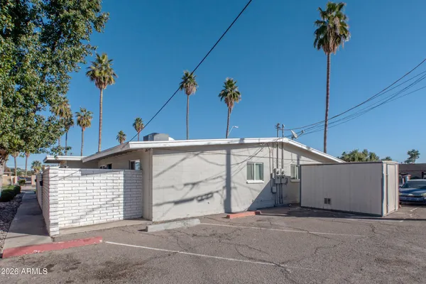 a view of a house with a garage
