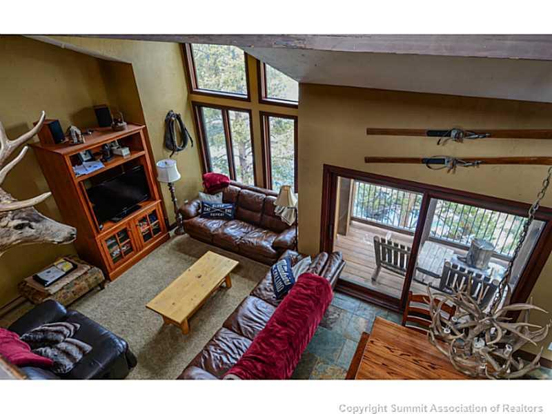 820 Columbine Road, Unit 16B Breckenridge, CO 80424 - Photo 11 of 23 a living room with furniture and a flat screen tv