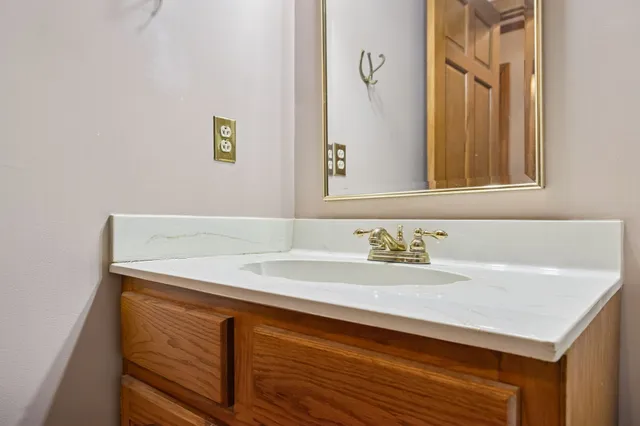 a view of fireplace and window