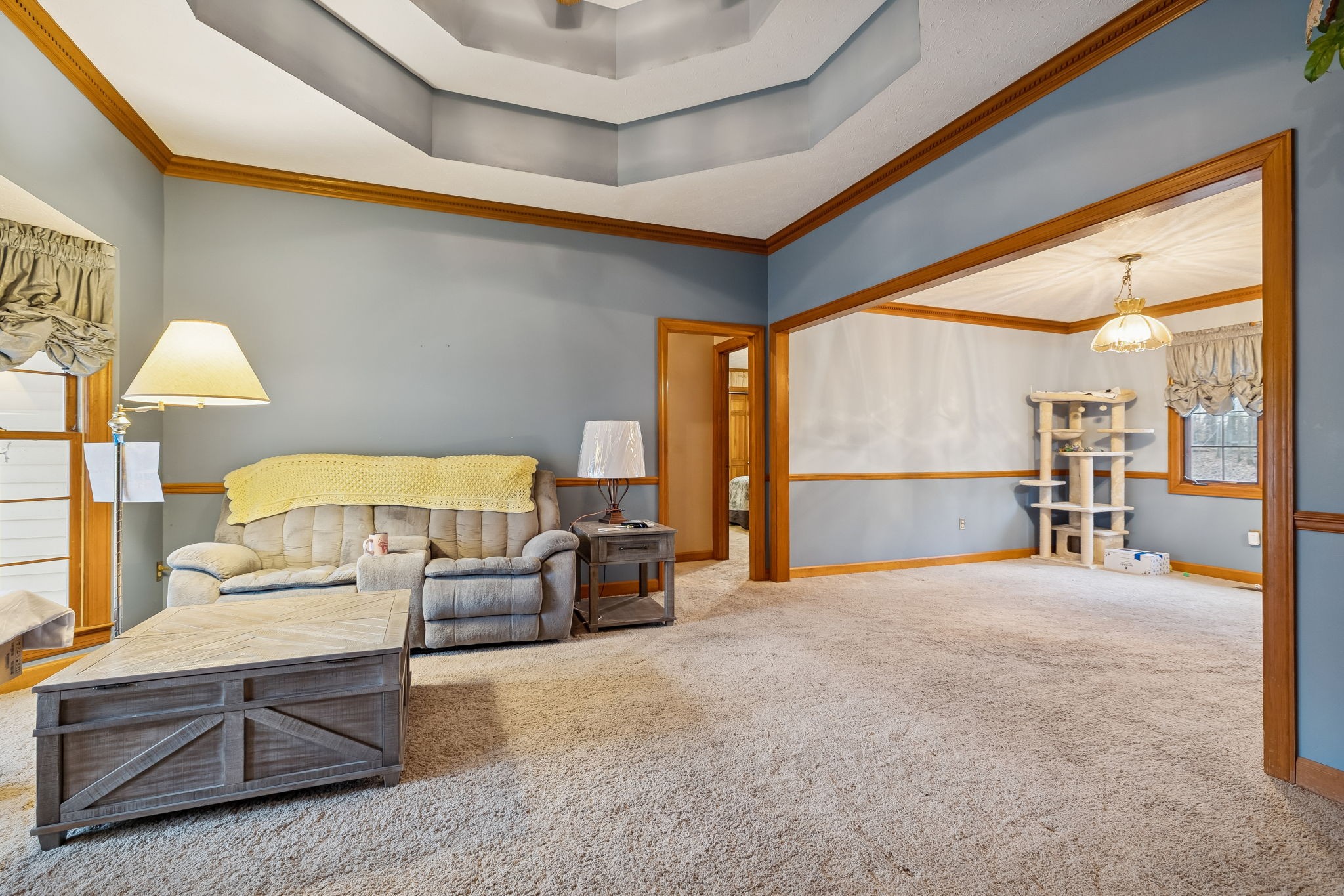 121 Kimberly Lane Pleasant View, TN 37146 - Photo 5 of 42 a bedroom with furniture and a large window