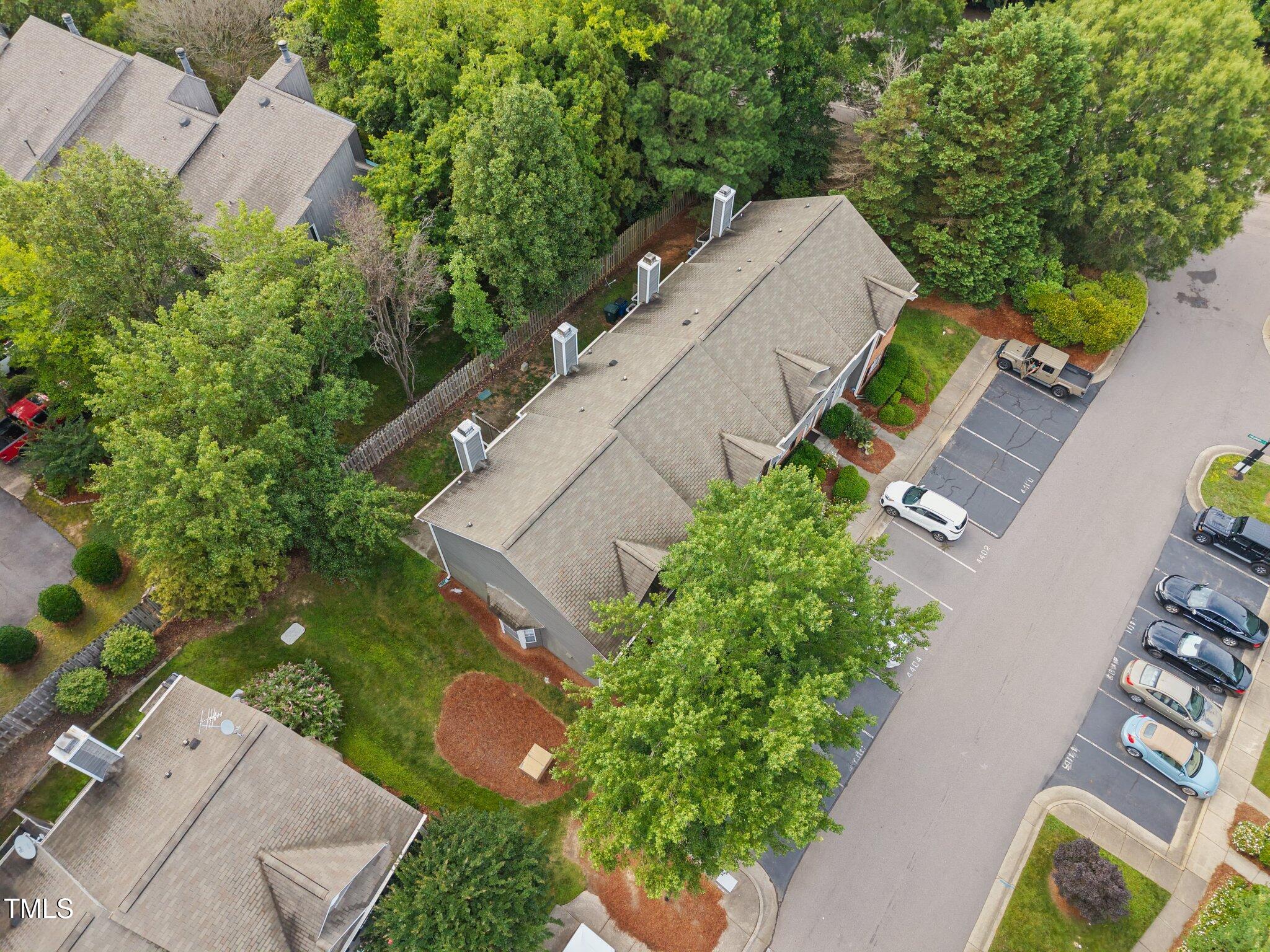 4406 Still Pines Drive Raleigh, NC 27613 - Photo 34 of 39 an aerial view of a house